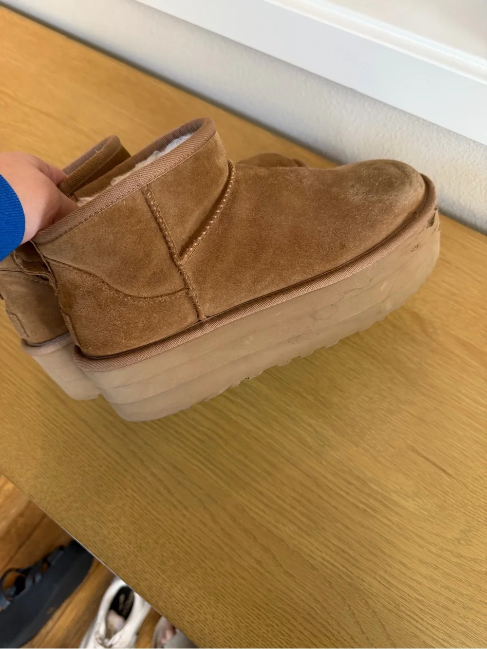 UGG Classic Ultra Mini Platform in Chestnut Brown
